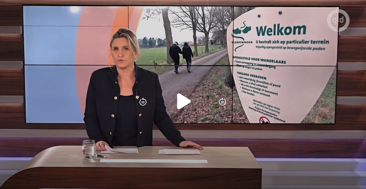 Klompenpaden bij Omroep Gelderland