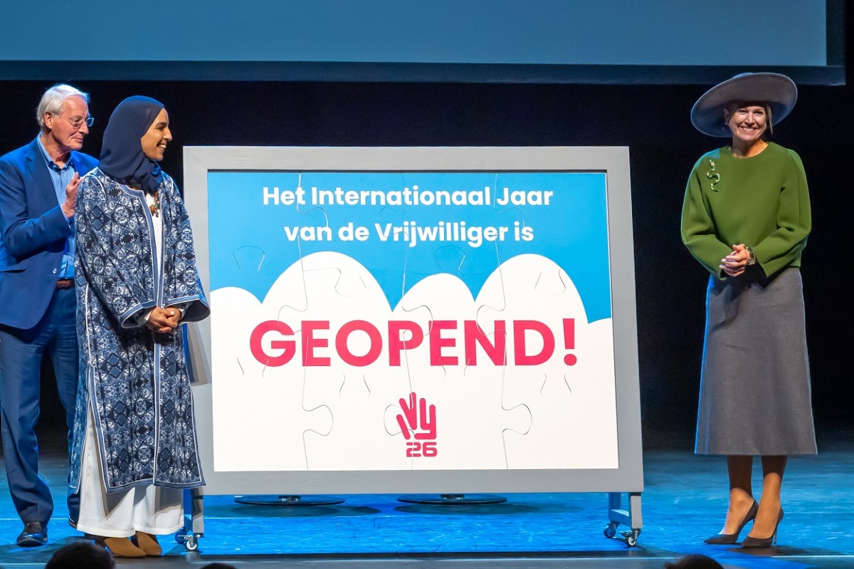 Opening Internationaal Jaar van de Vrijwilliger met Gelderse landschapsvrijwilliger Ton van Balken