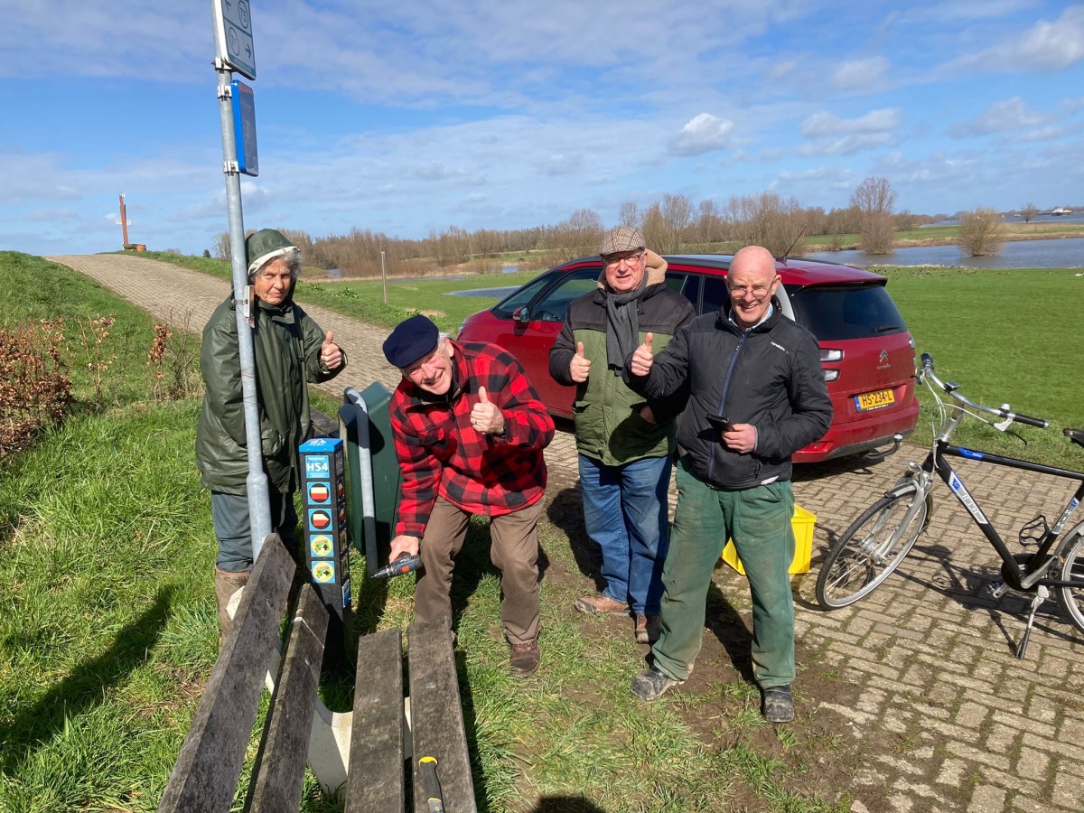 enthousiaste vrijwilligersgroep
